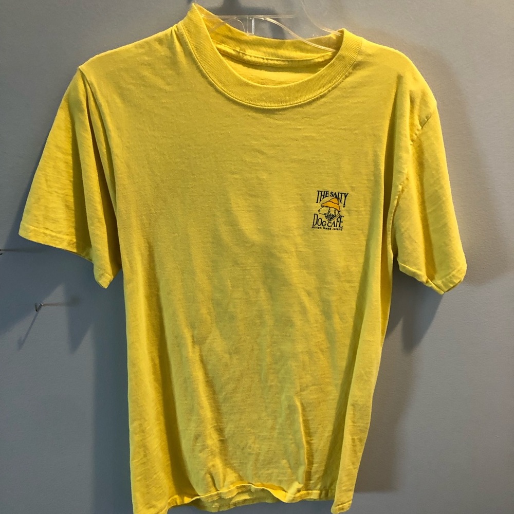 Yellow Salty Dog Café T Shirt - Picture 2 of 2